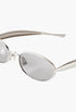 Sardine Oval-Frame Gold-Tone Sunglasses